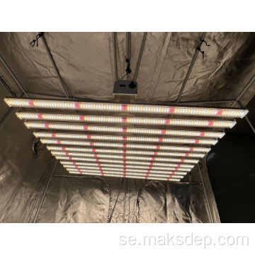 1200W aluminium växtlampa 2,8μmol/j LED -växande ljus